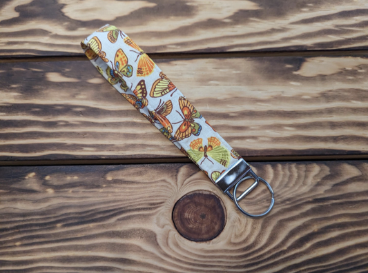 Vintage Butterfly Wristlets/ Lanyard
